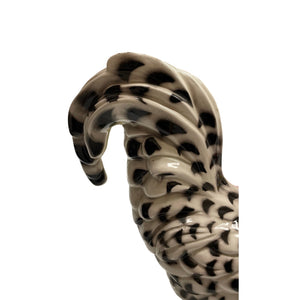 Fitz and Floyd Vintage Hand Crafted Speckled Ceramic Rooster