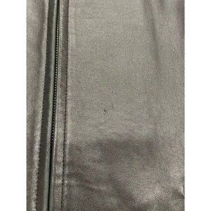 Liz Claiborne Vintage Leather Jacket Large Black Lined Med