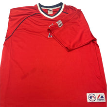 Load image into Gallery viewer, LA Angels Red Jersey Majestic MLB Genuine Merchandise Large
