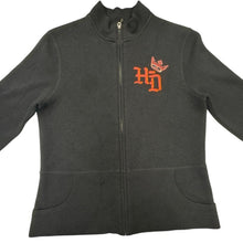 Load image into Gallery viewer, Harley Davidson Cycle Queen Black Wool Sweater BIker Medium
