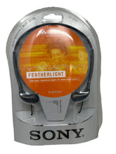 Load image into Gallery viewer, Sony Featherlight Stereo Headphones MDR-W08L 2002 Sealed
