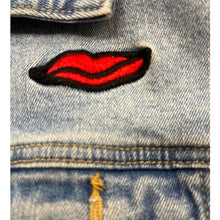 Load image into Gallery viewer, Stonewall Riots Pride Denim Jacket XS New York 1969 Lips Patch LGBTQ
