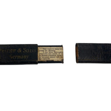 Load image into Gallery viewer, Rudolph Steiner Sons Solingen Straight Razor Vintage Green Rust
