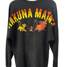 Load image into Gallery viewer, The Lion King Hakuna Matata Spirit Long Sleeve Jersey Small Disney
