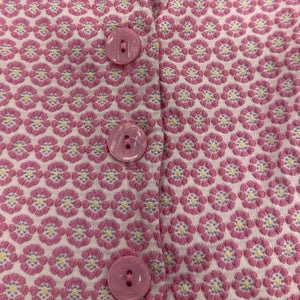Show Me Your Mumu Pink Daisy Blazer Medium Waldorf Jacket Jacquard