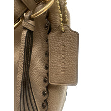 Load image into Gallery viewer, Coach Purse Handbag Sutton Hobo Scallop Rivets Style 76436
