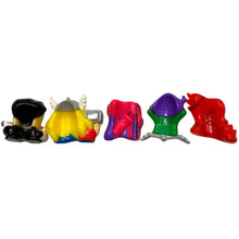 Load image into Gallery viewer, Zag Toys Nog’Nz Marvel Figure Lot Thor Loki Punisher Gambit Carnage Mysterio 10
