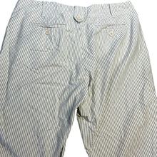 Load image into Gallery viewer, Gloria Vanderbilt Women's Size 12 Striped Bermuda Shorts 13" Inseam
