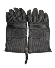 Load image into Gallery viewer, Authentic Harley Davidson Leather Riding Gloves Small
