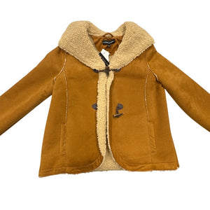 Catherine Malandrino Faux Fur Sherpa Coat Large