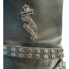 Load image into Gallery viewer, Harley-Davidson Black Desiree Strap Stiletto Boots Ladies Size 6 #84044

