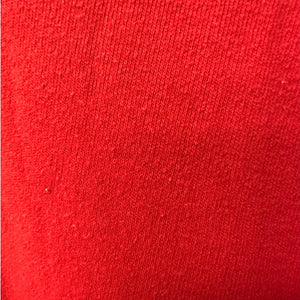 1960s Vintage Izod Lacoste Cashmere Wool V-Neck Pullover Sweater Red