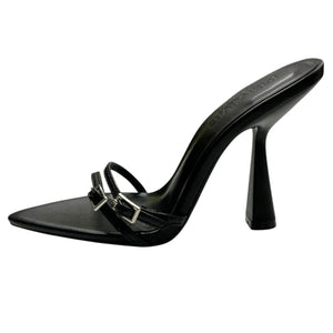 Femme Los Angeles Naxos Slip Heel Black Size 4.5