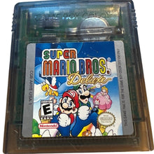 Load image into Gallery viewer, Nintendo Game Boy Color Super Mario Bros Deluxe w Manual Authentic

