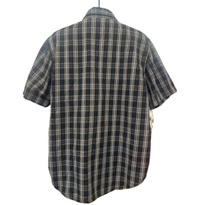 Harley Davidson Plaid Mechanic Shirt L Button Down