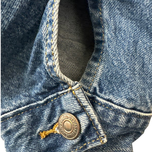 Levis Trucker Jean Jacket XL Vintage Distressed Denim