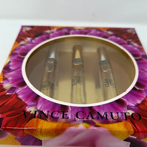 Vince Camuto Perfume Sampler Set New Eau de Parfum 3-pc Rollerball Gift Set - Amore •Bella • Ciao