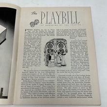 Load image into Gallery viewer, Alice in Wonderland 1947 Playbill for the International Theatre
