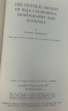 Load image into Gallery viewer, Book - The Central Desert of Baja California Demography and Ecology by Homer Aschmann 1967
