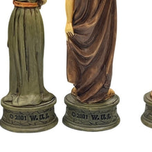 Load image into Gallery viewer, Vintage 2001 The Chessmen Roman Empire Chess Pieces Complete 32pc No Board
