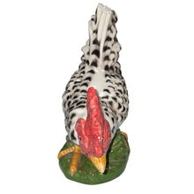 Load image into Gallery viewer, Fitz &amp; Floyd 1992 Speckled Ceramic Rooster Chicken Figurine Vintage

