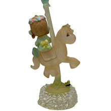 Load image into Gallery viewer, Precious Moments Carousel Figurines Winter Song Spring Summer Lot
