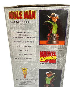 Mole Man Marvel Mini-Bust Randy Bowen #13/1000 NEW!