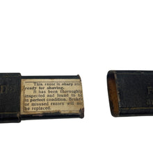 Load image into Gallery viewer, Rudolph Steiner Sons Solingen Straight Razor Vintage Green Rust
