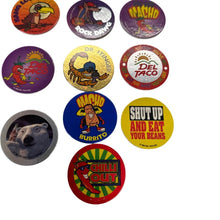 Load image into Gallery viewer, Del Taco Pogs Lot of 13 1994-1995
