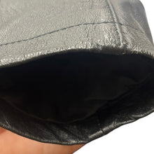 Load image into Gallery viewer, USA Leather Genuine Black Leather Jacket Mens L Zip Front Motorcycle Biker
