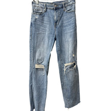 Load image into Gallery viewer, True Religion Starr Mid Rise Cropped Straight Distressed Jeans Women Size 29
