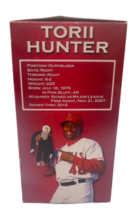 Los Angeles Angels Torii Hunter 2008 MLB Baseball Bobblehead Figurine