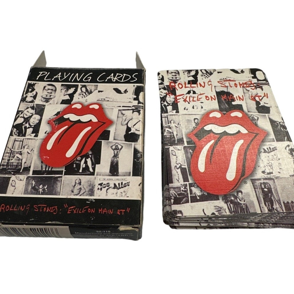 Rolling Stones Playing Cards Exile on Main Street Deck