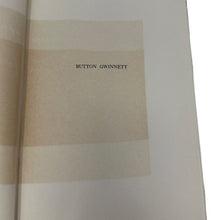 Load image into Gallery viewer, Vintage 1926 Book Button Gwinnett Declaration Independence Numbered 1st Edition
