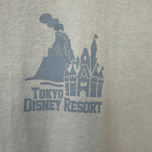 Load image into Gallery viewer, Tokyo Disney Resort Glitter Logo Shirt Light Blue Silver &amp; Blue Mickey
