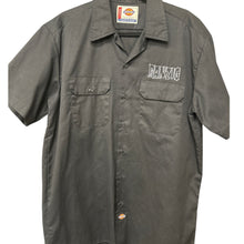 Load image into Gallery viewer, Vintage Danzig Embroidered Dickies Work Shirt Large Misfits/Samhain/Metal

