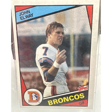 Load image into Gallery viewer, John Elway 1984 Topps Football Card Denver Broncos
