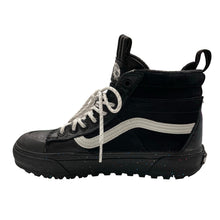 Load image into Gallery viewer, Vans Sk8-Hi High Top Black Glitter Suede Boots Size 6 / 7.5
