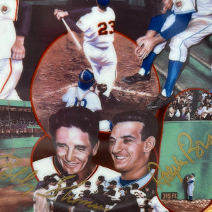 Baseball Collectors Plate “The Shot Heard Around the World” Bobby Thompson and Ralph Branca