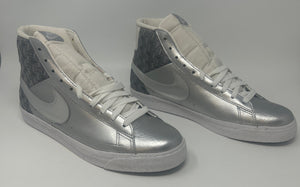 Nike Blazer SP Metallic Silver/White Men Size 12