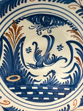 Load image into Gallery viewer, Guertes Talavera Plate Signed Spanish Ceramic Hanging Decor
