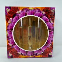 Load image into Gallery viewer, Vince Camuto Perfume Sampler Set New Eau de Parfum 3-pc Rollerball Gift Set - Amore •Bella • Ciao
