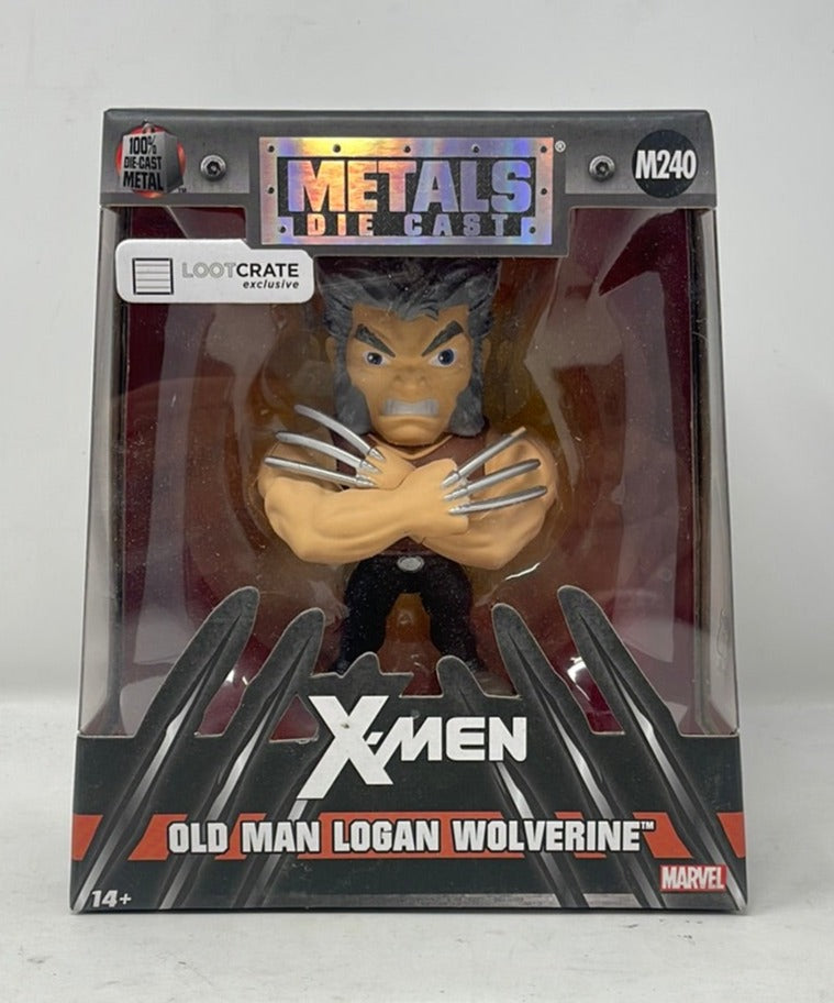 Marvel Jada Metals Die Cast X-Men Old Man Logan Wolverine Figure