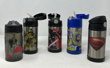 Load image into Gallery viewer, Set of 5 Vintage Kids Thermoses Star Wars, TMNT, Superman, Toy Story
