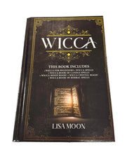 Load image into Gallery viewer, Wicca Book by Lisa Moon Hardback Out of Print!
