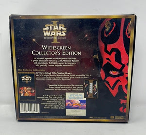 Star Wars The Phantom Menace Episode 1 Widescreen Video Collectors Edition