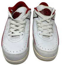 Load image into Gallery viewer, Nike Air Jordan 2 Low Retro 2004 White and Varsity Red Size 10.5
