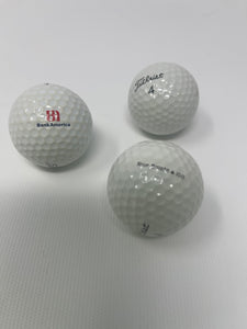 Titleist Tour Balata 100 Golf Balls - Set of 3