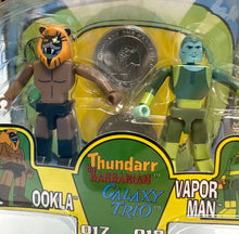 Load image into Gallery viewer, Adventure Superstars Ookla and Vapor Man from Thundarr Galaxy Trio Toynami New
