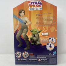 Load image into Gallery viewer, Star Wars Forces Of Destiny Luke Skywalker &amp; Yoda Adventure Set
